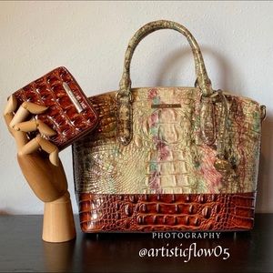NEW! Brahmin Duxbury Amethyst & Mini Suri Set!